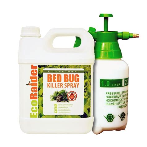 Ecoraider 1 Gal Natural And Non Toxic Bed Bug Killer Jug Value Pack With