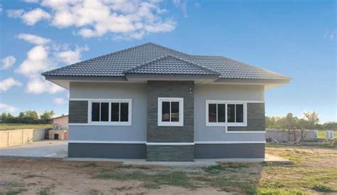 Three Bedroom Bungalow With Impressive Exterior Pinoy Eplans