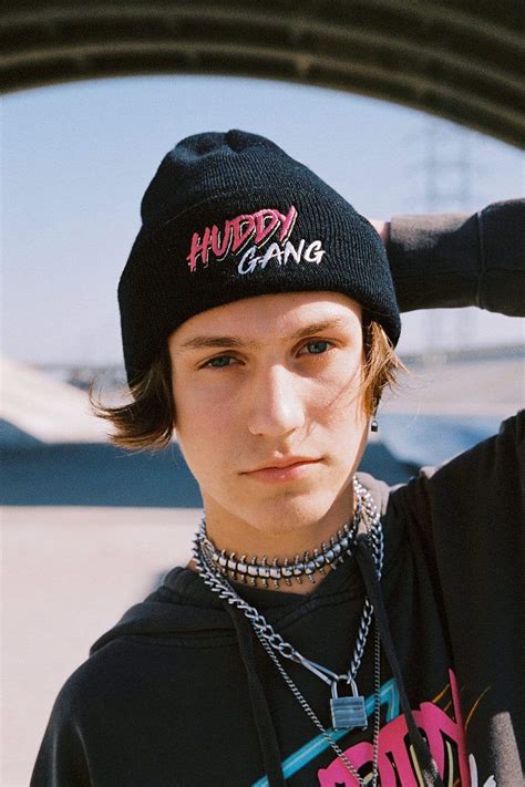 He was born and raised in stockton, california to tamora and cole hudson. Chase Hudson 'HUDDYGANG' Embroidered Black Beanie - Fanjoy