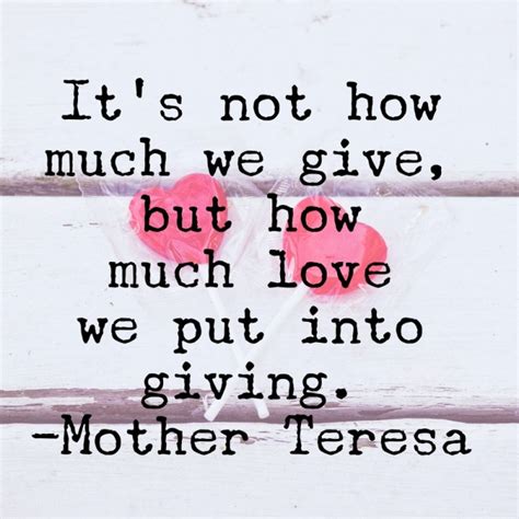 Wednesday Words Of Wisdom Put Love Into Giving