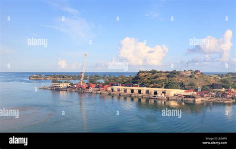 The Quayside Of St Johns Harbour St Johns Is The Capital And Main Port