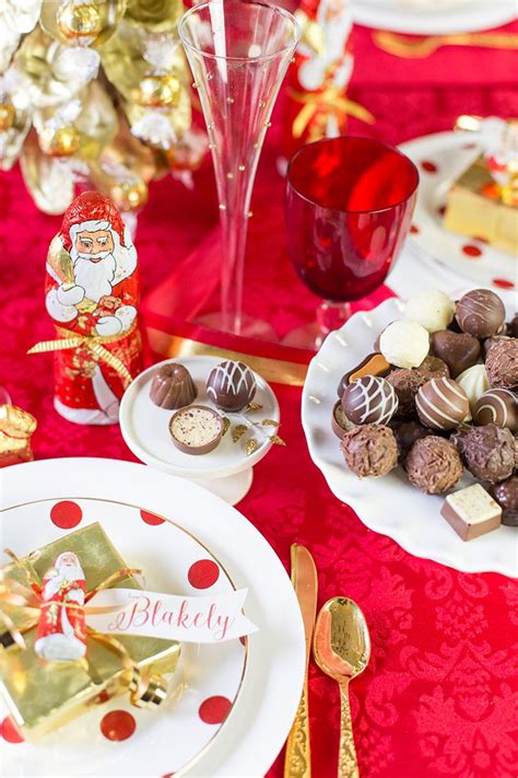 A Chocolate Christmas Tablescape Pizzazzerie