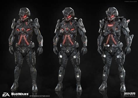 Artstation Mass Effect Andromeda Remnant Armor Set Frederic Daoust