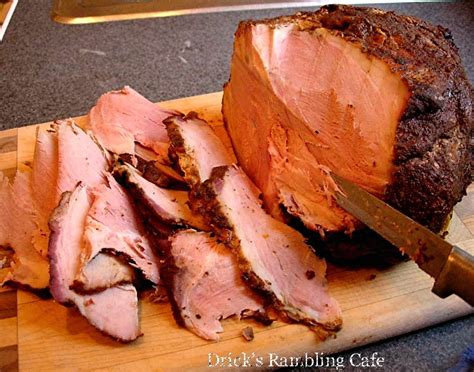 barbecued pork shoulder roast ~ drick s rambling cafe