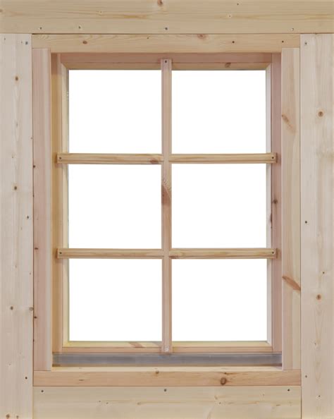 Die massiven holzdielen unserer isolierten holzhäuser haben eine stärke von 20 mm und bilden sowohl das dach als auch den boden. Einzel-Fenster 70 Einhand Holz-Nachrüstelement für ...