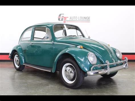 Volkswagen Beetle Classic Sedan 1966 Green For Sale 116338498 Vw Sunroof Bug 1300cc Survivor