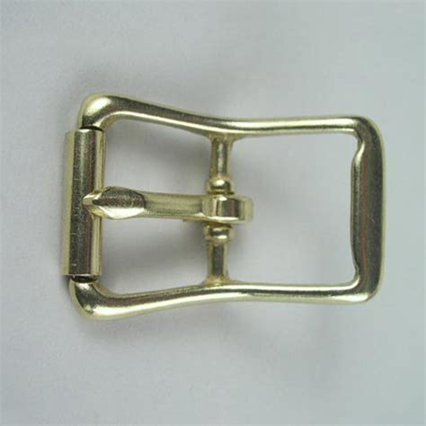 1 Inch Polished Solid Brass Roller Buckle C10 Leathersmith Designs Inc