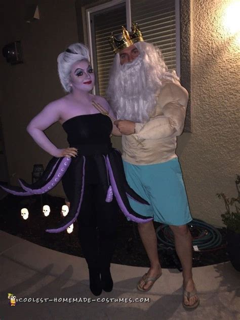 Homemade Ursula Costume All Done In One Night Halloween Outfits