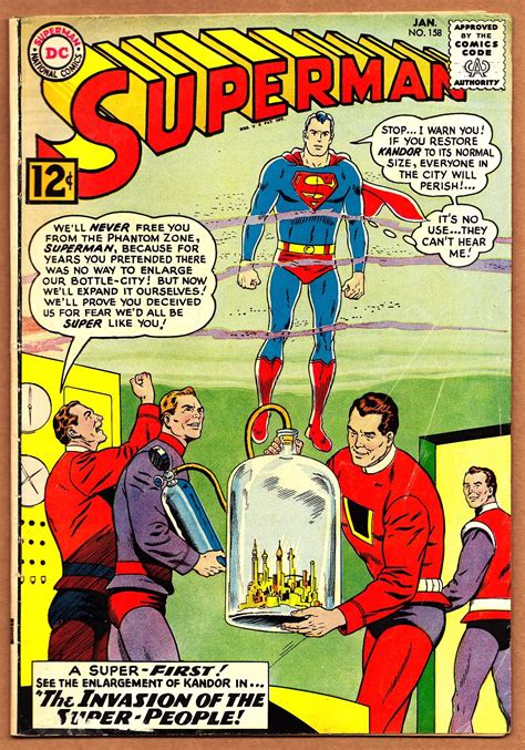 Superman 158 Superman Comic Books Superman Comic Comic