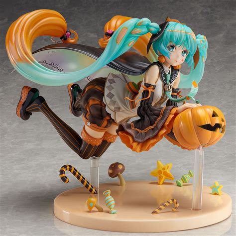 Hatsune Miku Trick Or Miku Non Scale Figure Re Run Anime Figurines