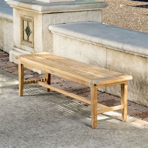 5 Ft Laguna Teak Backless Bench Westminster Teak Teak Bench Outdoor Outdoor Furniture Bench