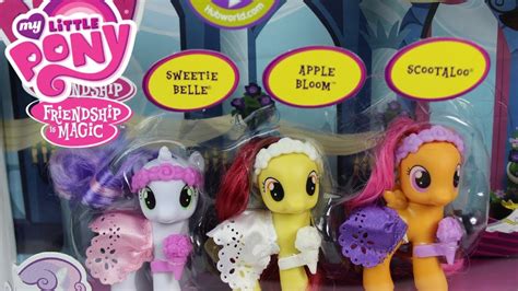 My Little Pony Wedding Flower Fillies Mlp Wedding Set Mlp Figures