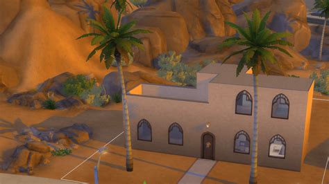 The Sims 4 House Build Desert House With New Stairs The Sim Architect