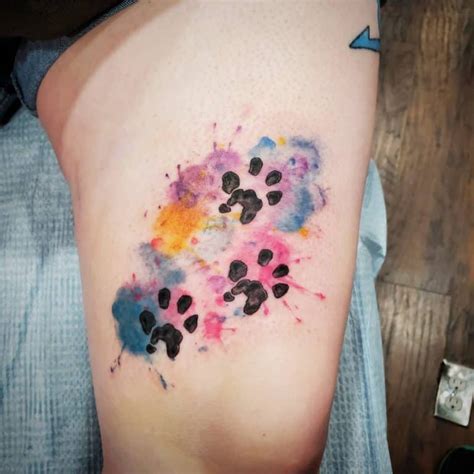 Cool Cat Paw Print Tattoo Ideas Inspiration Guide