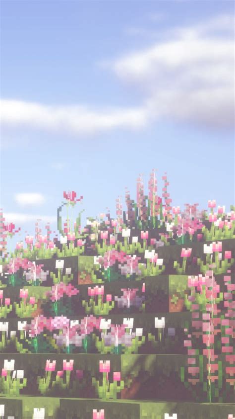 Aesthetic Pink Minecraft Wallpaper
