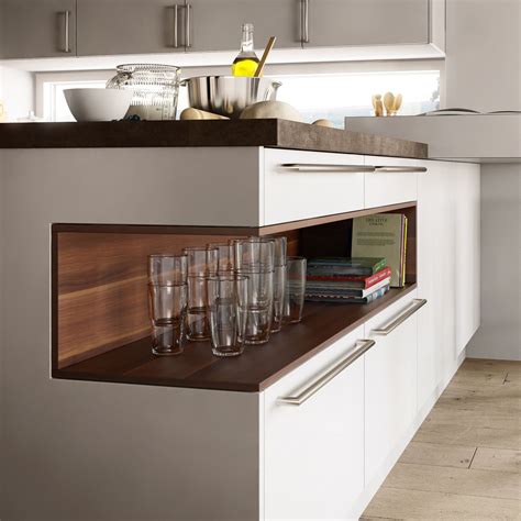 Tom's cabinets custom cabinets cabinet refacing kitchen cabinets tom's cabinets & design furniture: Island shelf detail | Modern kitchen cabinet design ...