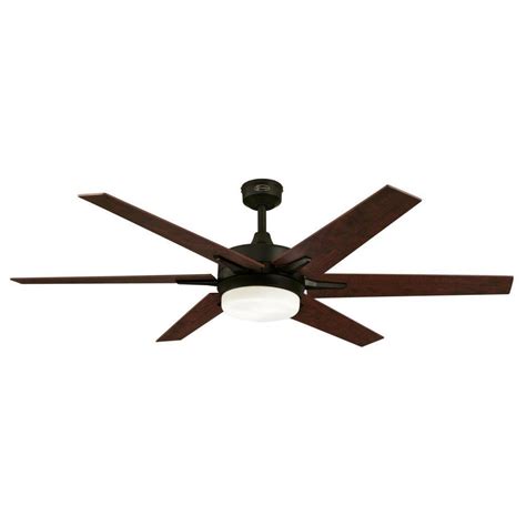 Westinghouse Cayuga 60 In Led Black Bronze Smart Ceiling Fan With