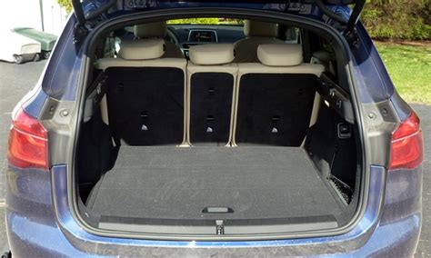 More rear passenger and cargo room than most other competitors; BMW X1 Photos: BMW X1 cargo area