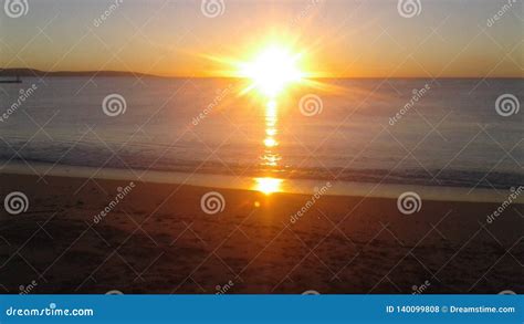 West Coast Sunset Stock Photo Image Of Sunset Coast 140099808