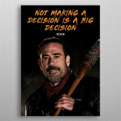 I think walking dead is one of the friendliest new reader type books in that every time a new trade we are not the worst moments of our lives. The Walking Dead Negan Quote | The walking dead movie, Senior quotes, The walking dead