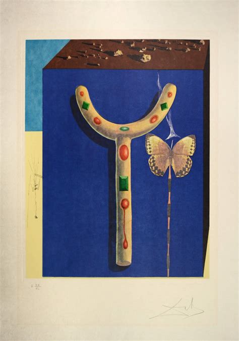 Salvador Dalí­ Salvador Dali Surrealist Crutches From Memories Of