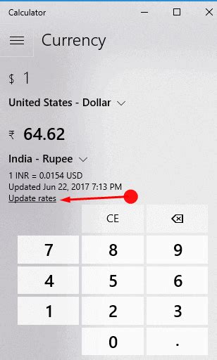 How To Convert Currency Using Calculator In Windows 10