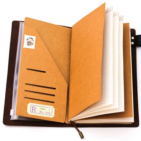 Filler Papers Travelers Notebook Kraft Paper Pocker Business Card