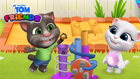 Tom And Angela Spend The Day Together 👯 ️ My Talking Tom Friends