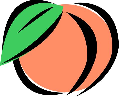 Cute Peach Png Png Image Collection