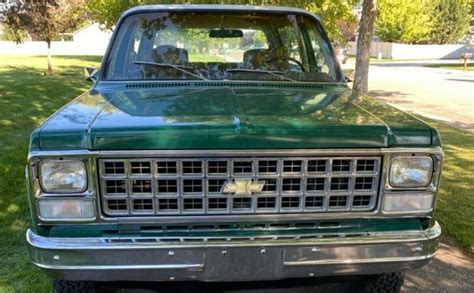 Extremely Original 1980 Chevrolet Blazer 4x4