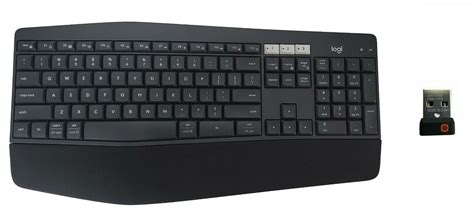 Restored Logitech K850 Wireless Bluetooth Keyboard Pc Mac Chrome Usb