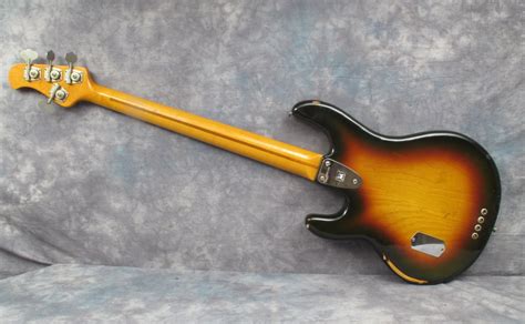 Music Man Stingray 1977 Sunburst Bass For Sale Andy Baxter Bass