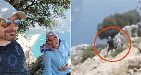 Tourists Chilling Video Before Man Pushes Pregnant Wife Off Cliff