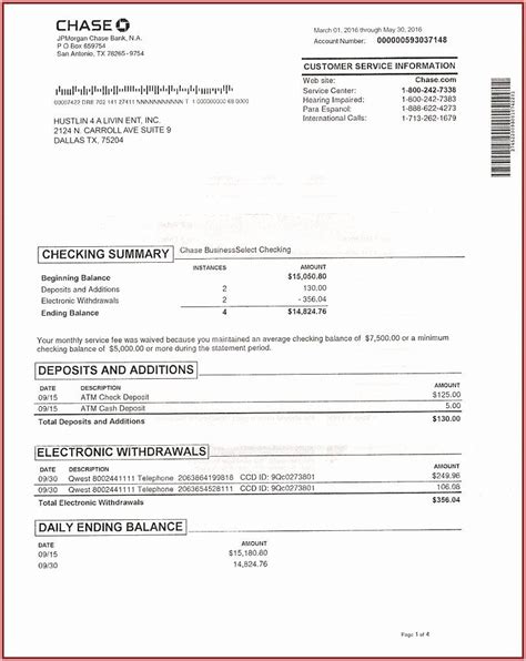 A letterhead is a heading that is typically located right at the top area of the paper or stationery being used. Fake Chase Bank Statement Template Fresh How to Not Get F ...