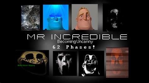 Mr Incredible Becoming Uncanny 62 Phases My Style Youtube