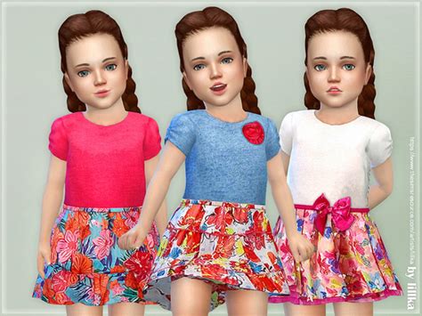 Toddler Dresses Collection P105 By Lillka At Tsr Sims 4 Updates