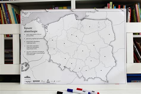 Mapa Polski Dla Dzieci Nauka Geografii Przez Zabaw Zabawkator