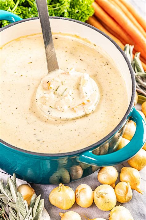 Creamy Chicken Soup The Stay At Home Chef