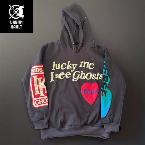 Kanye West Lucky Me 3d Print Hoodie Unisex I See Ghosts Hoodie Kanye