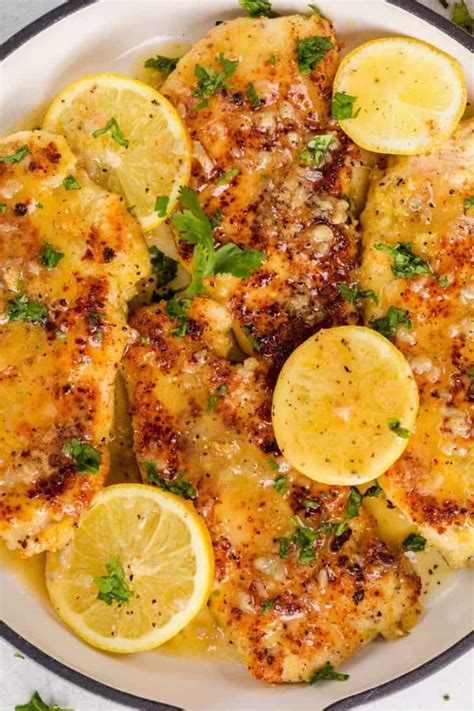 Lemon Garlic Butter Chicken Resipes My Familly