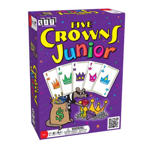 5 crowns card game the longer explanation. Five Crowns Junior Card Game | Presents of Mind