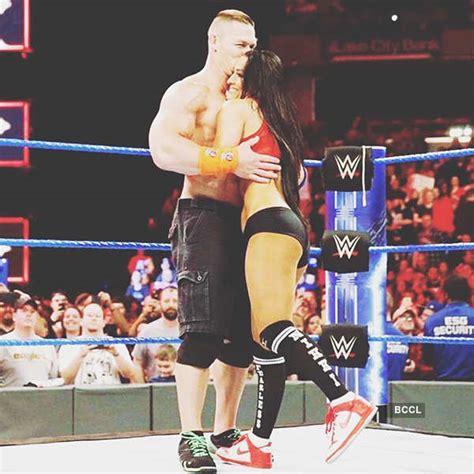 Wrestlers John Cena Nikki Bella Share Their Intimate Moments Pics