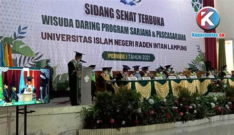 Kupas Tuntas 999 Mahasiswa Uin Raden Intan Lampung Wisuda Secara Daring