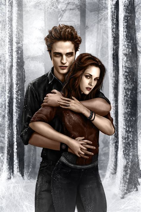 Bella And Edward Are Harry Potter Vs Twilight Fan Art 19912252 Fanpop