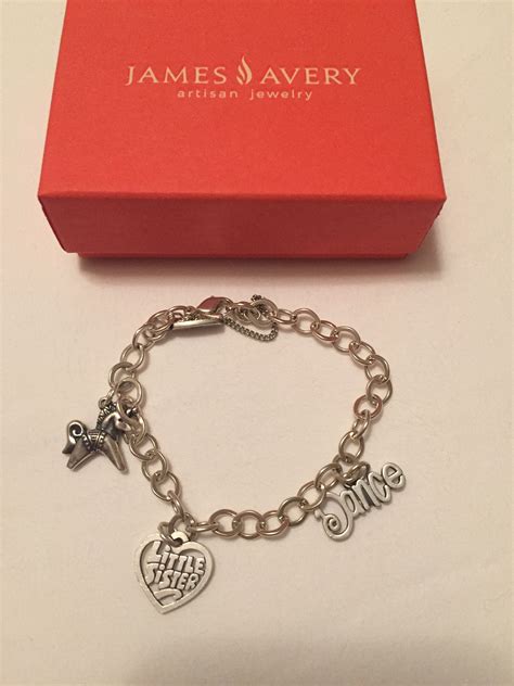 James Avery Artisan Jewelry, Tiffany Heart, Heart Charm Bracelet
