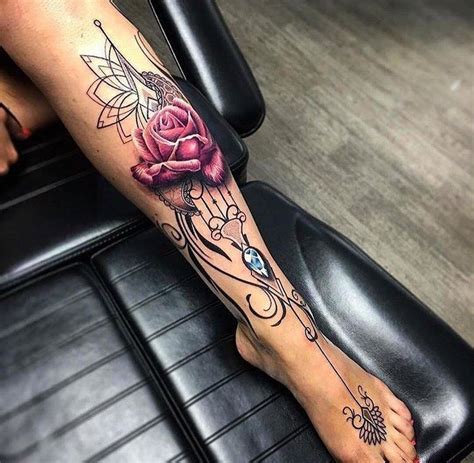 Pin By Mallory Perry On Tattoooo Girl Leg Tattoos Body Tattoos Hand Tattoos For Girls