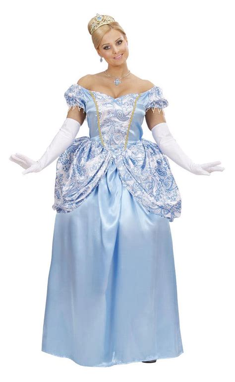 Disfraz De Princesa Azul Mujer Disfraces Adultosy Disfraces