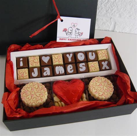 Personalised T Box Of I Love You Chocolates By Cocoapod