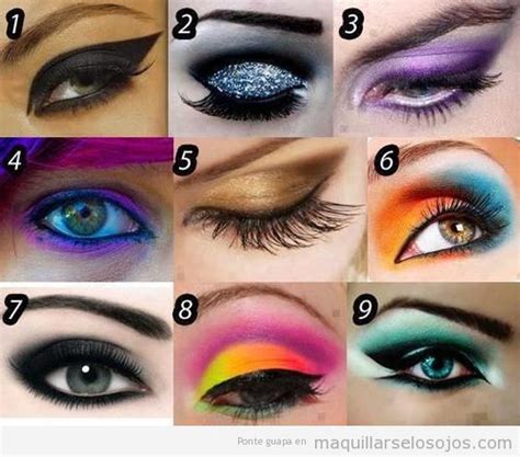 9 Estilos De Maquillaje De Ojos Diferentes Llenos De Color
