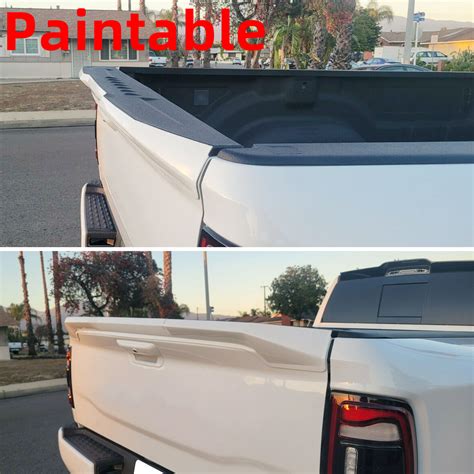 Rear Tailgate Spoiler For 09 21 Dodge Ram 1500 Classic 2500 Replace For